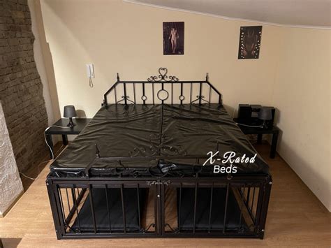 bondage bed|Made To Order Round Cage Bed With Door – XRated Beds